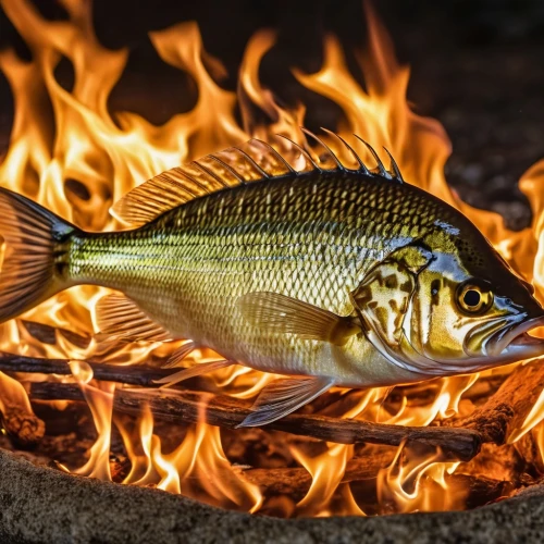 ikan bakar,flamed grill,saganaki,fish fry,smoked fish,grilled food,citronella,nature conservation burning,common carp,frying fish,firebrat,tilapia,fried fish,barramundi,grilled,fire and water,salt-grilled,cichlid,tobaccofish,forest fish,Photography,General,Realistic