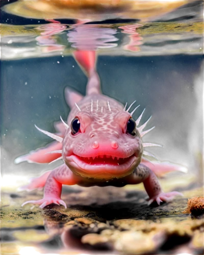 axolotl,tiger salamander,salamander,freshwater crab,common yabby,spring salamander,mole salamander,water frog,lungless salamander,true salamanders and newts,dusky salamander,northern dusky salamander,woodland salamander,aquatic animal,freshwater crayfish,river crayfish,gar,pacific newt,smooth newt,pallet doctor fish,Photography,Artistic Photography,Artistic Photography 04