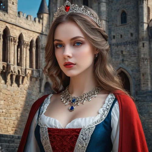tudor,queen of hearts,tiara,crown render,cinderella,princess' earring,diadem,bridal jewelry,heart with crown,celtic queen,victoria,princess crown,almudena,regal,a princess,queen crown,princess sofia,the crown,fairy tale character,romantic portrait,Photography,General,Fantasy