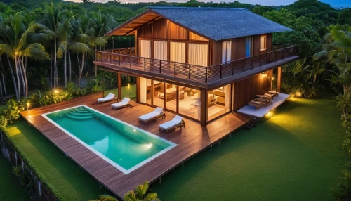 pool house,holiday villa,tropical house,house by the water,bali,beautiful home,fiji,kerala,wooden house,luxury property,house with lake,private house,asian architecture,seminyak,vietnam,floating huts,kohphangan,tropical greens,cabana,dunes house,Photography,General,Realistic