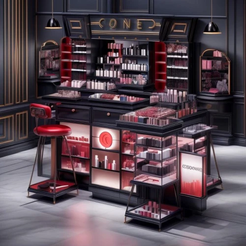 cosmetics counter,women's cosmetics,cosmetics,bond stores,cosmetic products,perfumes,beauty room,shoe cabinet,brandy shop,agent provocateur,candy shop,beauty product,oil cosmetic,product display,beauty products,candy store,lipsticks,shop,vintage makeup,jewelry store