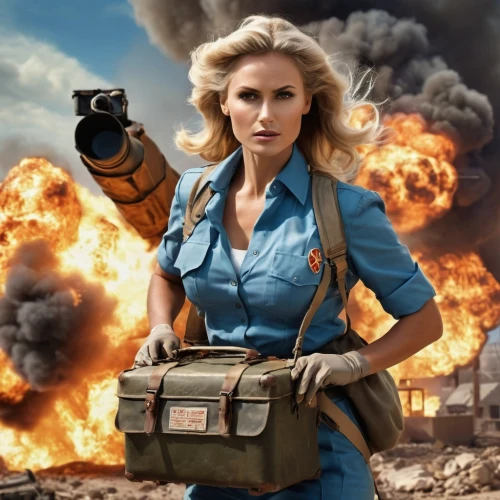 woman holding gun,girl with gun,girl with a gun,woman fire fighter,free fire,lady medic,fallout4,holding a gun,female doctor,female nurse,girl scouts of the usa,policewoman,ammo,western film,combat pistol shooting,fallout,blue-collar,female hollywood actress,american movie,heidi country,Photography,General,Cinematic