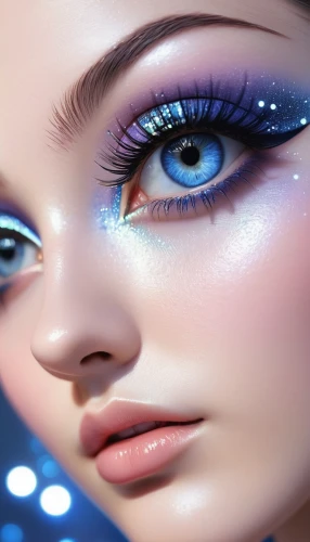 doll's facial features,realdoll,eyes makeup,glitter eyes,fashion dolls,cosmetic,fashion doll,neon makeup,designer dolls,cosmetic brush,natural cosmetic,cosmetics,artist doll,eye shadow,gradient mesh,damselfly,eyelash extensions,cobalt blue,painter doll,beauty face skin,Art,Artistic Painting,Artistic Painting 08