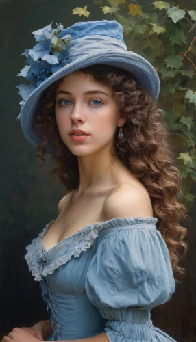 victorian lady,oil painting,portrait of a girl,girl wearing hat,young woman,oil painting on canvas,mystical portrait of a girl,woman's hat,fantasy portrait,romantic portrait,painting technique,the hat of the woman,the hat-female,young lady,girl portrait,jane austen,girl in a historic way,portrait background,photo painting,portrait of a woman,Art,Classical Oil Painting,Classical Oil Painting 32