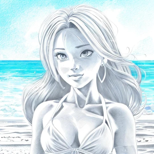 nami,beach background,the beach pearl,mermaid background,moana,the sea maid,elsa,water rose,aphrodite,mermaid,white sand,candy island girl,beach shell,sun and sea,on the beach,ice queen,lover's beach,sea breeze,summer background,at sea,Design Sketch,Design Sketch,Character Sketch