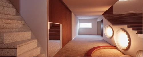 hallway space,3d rendering,hallway,render,winding staircase,wooden stair railing,outside staircase,interior modern design,daylighting,3d render,staircase,wooden stairs,search interior solutions,3d rendered,stairs,stairwell,circular staircase,stairway,penthouse apartment,visual effect lighting,Photography,General,Realistic