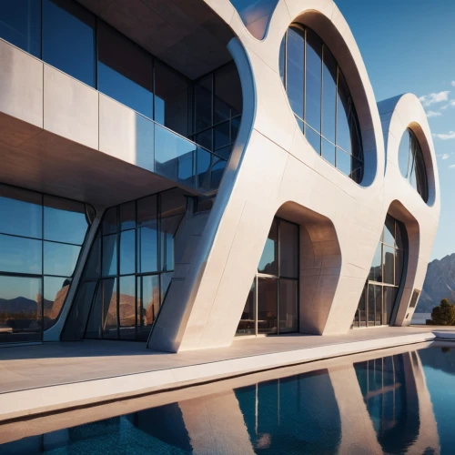 futuristic architecture,modern architecture,jewelry（architecture）,luxury property,dunes house,futuristic art museum,cubic house,arhitecture,architecture,modern house,luxury home,luxury real estate,pool house,architectural,architectural style,penthouse apartment,cube house,cube stilt houses,contemporary,3d rendering,Photography,General,Commercial