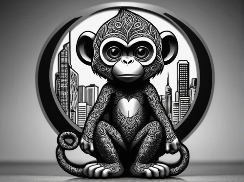 monkey,kong,gorilla,primate,monkey family,monkey banana,the monkey,king kong,three monkeys,monkeys band,war monkey,chimp,monkey soldier,chimpanzee,bonobo,ape,monkey gang,line art animals,orangutan,monkeys,Illustration,Black and White,Black and White 11