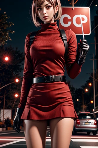 harley quinn,cosplay image,traffic cop,cosplay,harley,red,candela,spy,female nurse,alfa,dodge la femme,cosplayer,lady medic,gti,gain,kotobukiya,red motor,ammo,traffic sign,mk1