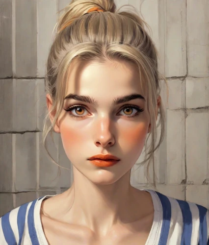 clementine,girl portrait,digital painting,portrait of a girl,portrait background,natural cosmetic,world digital painting,girl drawing,retro girl,pupils,vector girl,the girl's face,cinnamon girl,cosmetic,illustrator,phone icon,girl studying,vanessa (butterfly),game illustration,cosmetic brush,Digital Art,Comic