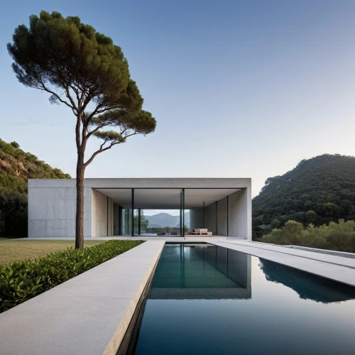 dunes house,modern house,modern architecture,pool house,roof landscape,summer house,luxury property,infinity swimming pool,residential house,holiday villa,house by the water,private house,flat roof,the balearics,archidaily,holiday home,house in mountains,home landscape,house in the mountains,beautiful home