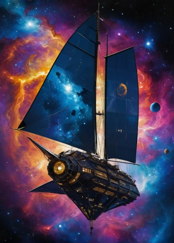 star ship,pioneer 10,voyager,interstellar bow wave,nebula 3,sailing wing,nebula guardian,victory ship,spacescraft,euclid,space art,friendship sloop,ship releases,sailing orange,cygnus,tie-fighter,star of the cape,astropeiler,nautical star,kriegder star,Illustration,Japanese style,Japanese Style 05