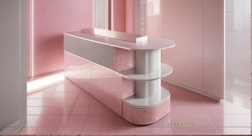 pink chair,shower bar,room divider,3d render,bathroom accessory,circular staircase,3d rendering,radiator,beauty room,bathroom,3d model,winding staircase,pink vector,stairwell,3d mockup,pink squares,staircase,toilet table,archidaily,spiral staircase,Photography,General,Realistic
