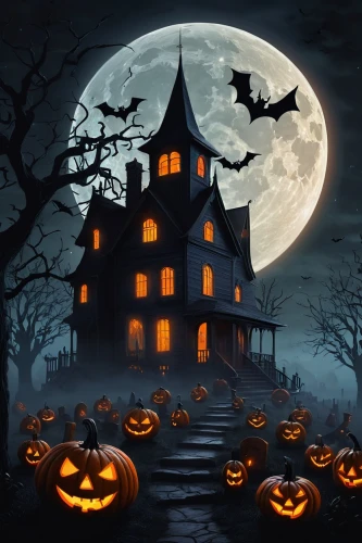 halloween background,halloween and horror,halloween poster,halloween wallpaper,halloween scene,the haunted house,halloween illustration,halloween night,witch's house,witch house,halloween travel trailer,halloween 2019,halloween2019,haunted house,halloween,haloween,halloweenchallenge,halloween pumpkin gifts,jack o lantern,halloween banner,Conceptual Art,Daily,Daily 27