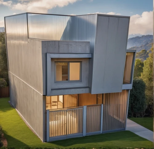 cubic house,modern house,modern architecture,cube house,dunes house,frame house,metal cladding,house shape,smart house,contemporary,swiss house,archidaily,3d rendering,folding roof,arhitecture,eco-construction,thermal insulation,glass facade,house drawing,stucco frame,Photography,General,Realistic