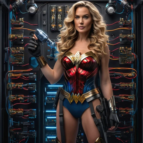 wonderwoman,wonder woman city,wonder woman,goddess of justice,captain marvel,super heroine,ronda,super woman,woman holding gun,head woman,woman power,switchboard operator,figure of justice,wonder,female doctor,femme fatale,dc,superhero,girl with gun,holding a gun,Photography,General,Sci-Fi