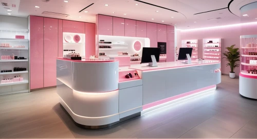 cosmetics counter,women's cosmetics,jewelry store,beauty room,cosmetic products,cosmetics,kitchen shop,shoe store,cake shop,candy store,candy shop,candy bar,pastry shop,perfumes,store,beauty salon,women's closet,paris shops,ice cream shop,boutique,Photography,General,Realistic