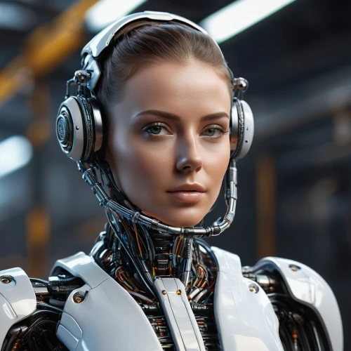 cyborg,ai,cybernetics,women in technology,artificial intelligence,headset,wireless headset,scifi,robotics,chatbot,humanoid,robotic,industrial robot,droid,social bot,sci fi,headset profile,wearables,chat bot,futuristic,Photography,General,Sci-Fi