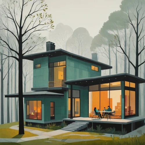 mid century house,mid century modern,house in the forest,mid century,home landscape,house painting,inverted cottage,modern house,house in mountains,cubic house,holiday home,modern architecture,frame house,houses clipart,house in the mountains,smart house,mobile home,cube house,dunes house,matruschka,Illustration,Vector,Vector 08