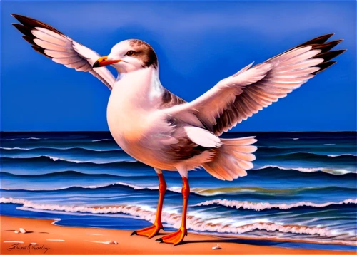 indian sea gull,sea-gull,laughing gull,peace dove,dove of peace,sea gull,seagull,sea bird,shorebird,sea swallow,tern bird,coastal bird,a species of marine bird,western gull,piping plover,black-headed gull,silver seagull,bird painting,turtledove,large white-headed gull,Conceptual Art,Daily,Daily 17