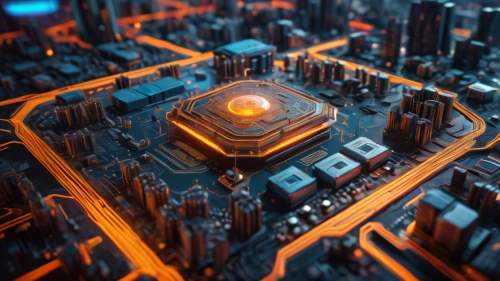 cinema 4d,metropolis,3d render,tilt shift,lensball,3d rendering,square bokeh,3d model,cityscape,city blocks,isometric,3d rendered,circuit board,futuristic landscape,render,b3d,futuristic,virtual landscape,fantasy city,3d mockup,Photography,General,Sci-Fi