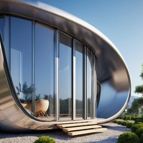 futuristic architecture,3d rendering,cubic house,modern architecture,sky space concept,roof landscape,render,mirror house,modern house,futuristic landscape,jewelry（architecture）,smart house,luxury property,roof domes,frame house,3d bicoin,sky apartment,dunes house,eco-construction,luxury real estate,Photography,General,Realistic