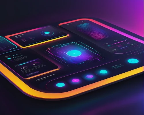 cinema 4d,80's design,neon light,blackmagic design,dance pad,neon coffee,neon,colored lights,neon lights,colorful light,game light,homebutton,neon colors,3d mockup,control buttons,neon ghosts,neon cakes,techno color,electronic drum pad,neon human resources,Illustration,Japanese style,Japanese Style 16