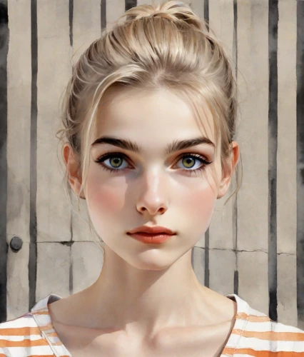 girl portrait,portrait of a girl,portrait background,digital painting,girl drawing,young woman,mystical portrait of a girl,world digital painting,illustrator,girl in a long,doll's facial features,realdoll,women's eyes,clementine,natural cosmetic,digital art,fantasy portrait,vector girl,the girl's face,fashion vector,Digital Art,Watercolor