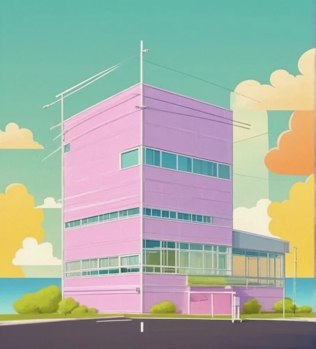 office building,glass building,office buildings,industrial building,osomatsu,control tower,factory ship,offices,company building,cubic house,cube house,highrise,cellular tower,sky apartment,skyscraper,modern office,apartment block,naginatajutsu,kirrarchitecture,high-rise building,Illustration,Japanese style,Japanese Style 01