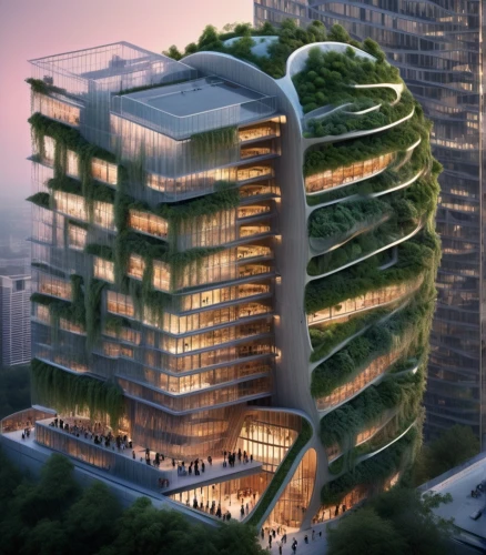 futuristic architecture,eco-construction,eco hotel,hudson yards,residential tower,largest hotel in dubai,mixed-use,modern architecture,glass building,sky apartment,hongdan center,penthouse apartment,hotel w barcelona,multi-storey,helix,urban design,3d rendering,solar cell base,bulding,singapore