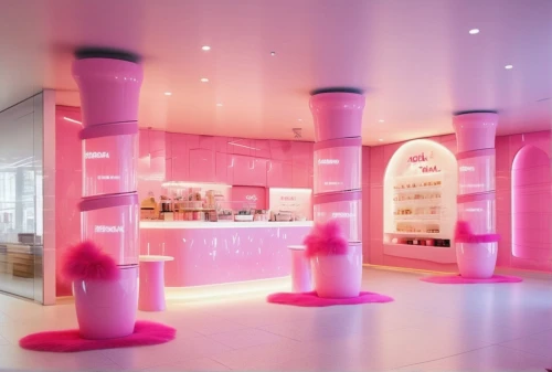 ice cream shop,cosmetics counter,ice cream parlor,pink ice cream,cake shop,frozen yogurt,pink macaroons,soda shop,pastry shop,candy bar,soap shop,candy shop,candy store,pâtisserie,ice cream bar,women's cosmetics,neon ice cream,beauty room,kawaii ice cream,bakery,Photography,General,Commercial