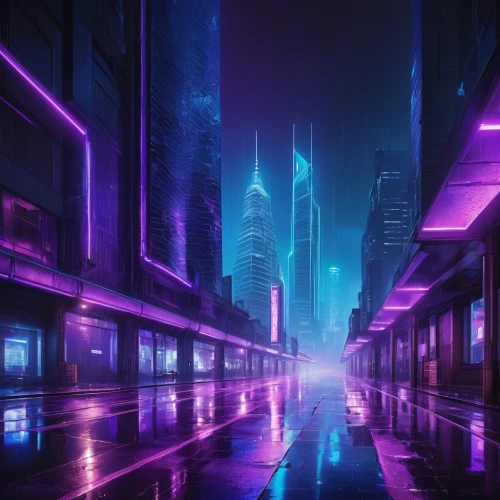 cyberpunk,purple wallpaper,cityscape,metropolis,ultraviolet,futuristic landscape,futuristic,shanghai,vapor,city at night,shinjuku,purpleabstract,fantasy city,urban,colorful city,tokyo city,dystopian,city trans,hong kong,tokyo,Art,Classical Oil Painting,Classical Oil Painting 35