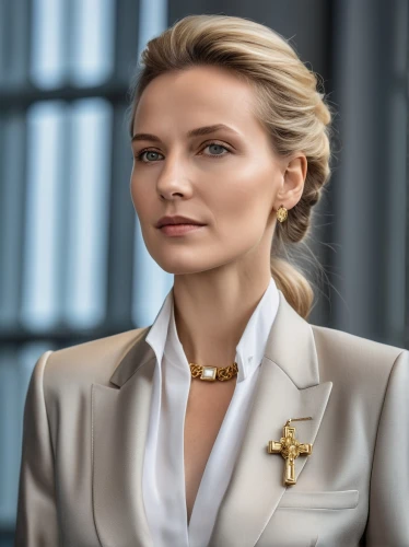 flight attendant,stewardess,business angel,business woman,concierge,corporate jet,necklace with winged heart,bussiness woman,gold jewelry,businesswoman,business girl,delta,ceo,business women,white-collar worker,menswear for women,woman in menswear,official portrait,female doctor,captain marvel,Photography,General,Realistic