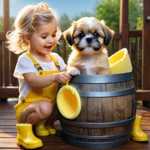 pekingese,cute puppy,tibetan spaniel,lemonade,little yellow,pet vitamins & supplements,yellow,little boy and girl,limoncello,lemon background,shih tzu,kid dog,yellow jumpsuit,cute animals,yellow and black,pet food,baby food,miniature australian shepherd,boy and dog,edible oil,Photography,General,Natural