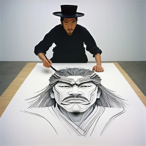 yi sun sin,shoji paper,japanese art,genghis khan,paper art,drawing course,samurai,art paper,kenjutsu,table artist,male poses for drawing,samurai fighter,handdrawn,cool woodblock images,sōjutsu,to draw,meticulous painting,dali,illustrator,glass painting,Photography,Black and white photography,Black and White Photography 14