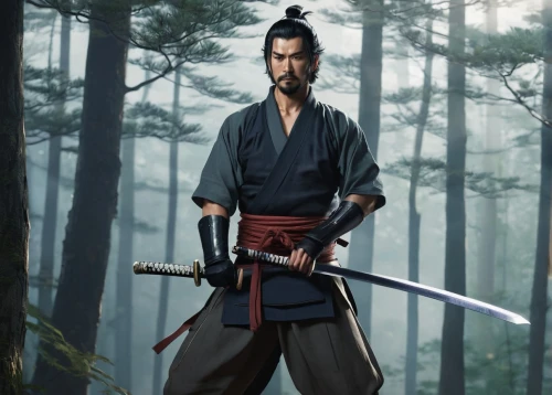 kenjutsu,samurai,daitō-ryū aiki-jūjutsu,samurai fighter,sōjutsu,samurai sword,swordsman,sanshin,japanese martial arts,katana,iaijutsu,sensei,martial arts uniform,dobok,goki,kajukenbo,hijiki,yi sun sin,battōjutsu,tsukemono,Illustration,Japanese style,Japanese Style 07