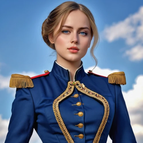 russia,valerian,military uniform,crimea,military officer,russian,orders of the russian empire,lily-rose melody depp,kazakhstan,moldova,ukrainian,imperial coat,policewoman,a uniform,flight attendant,stewardess,colonel,navy,red russian,belarus byn,Photography,General,Realistic