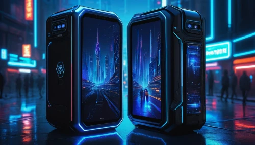 futuristic,cyberpunk,neon ghosts,honor 9,futuristic landscape,wet smartphone,devices,cyber glasses,monolith,4k wallpaper,cg artwork,phone,neon drinks,steam machines,scifi,cell phone,cyber,wallpapers,i8,dystopian,Illustration,Retro,Retro 26