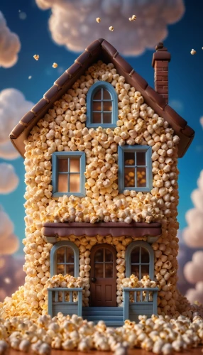 crispy house,sugar house,apple mountain,treasure house,the gingerbread house,little house,houses clipart,peanuts,two story house,bee house,house insurance,clay house,traditional house,lonely house,brick house,gingerbread house,salted peanuts,marshmallow art,housetop,small house,Photography,General,Cinematic