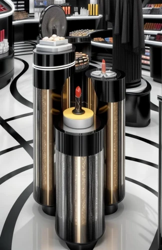 gnome and roulette table,nuclear reactor,vertical chess,audio power amplifier,poker table,jukebox,barebone computer,bb8-droid,unique bar,oil tank,chess cube,cylinders,art deco,oil barrels,fuel tank,art deco background,storage-jar,sound table,battery cell,play chess