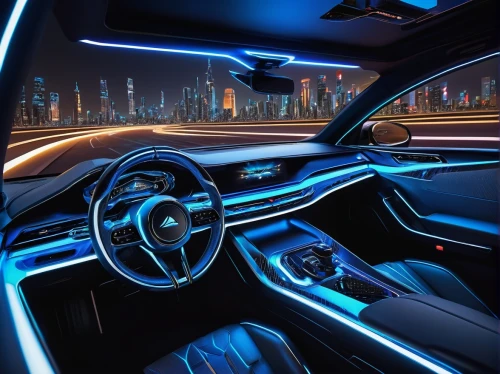 automotive lighting,mercedes interior,3d car wallpaper,automotive navigation system,car interior,car dashboard,ufo interior,car lights,light trail,autonomous driving,futuristic car,light trails,automotive light bulb,automotive decor,electric driving,night highway,interiors,steering wheel,electric sports car,dashboard,Illustration,Black and White,Black and White 26