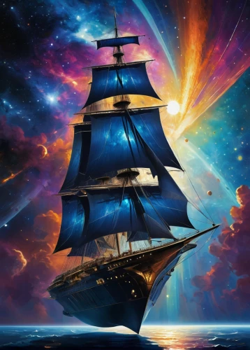 sailing ship,sail ship,sea sailing ship,galleon ship,sailing ships,tallship,sailing vessel,galleon,full-rigged ship,three masted sailing ship,barquentine,star ship,sails,sea fantasy,tall ship,sailing boat,friendship sloop,inflation of sail,sailing-boat,sail boat,Illustration,Realistic Fantasy,Realistic Fantasy 06