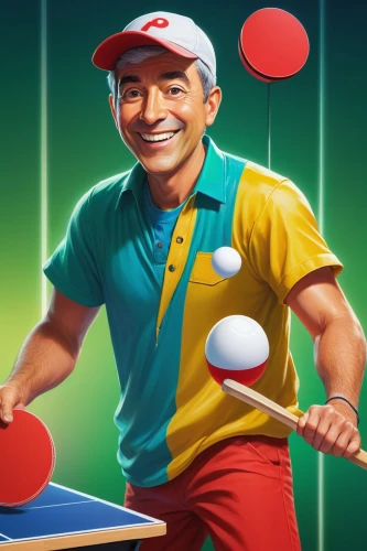 ping-pong,ping pong,para table tennis,table tennis,juggling club,golfer,pocket billiards,pickleball,golf player,pool player,indoor games and sports,screen golf,juggler,billiards,nine-ball,bat-and-ball games,golf game,billiard ball,speed golf,competition event,Conceptual Art,Sci-Fi,Sci-Fi 20