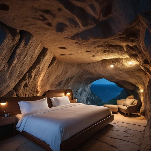 glacier cave,cave on the water,cliff dwelling,sleeping room,cave church,sea cave,great room,cave,alpine hut,cappadocia,blue caves,attic,the blue caves,lava cave,luxury hotel,wadirum,blue cave,eco hotel,tree house hotel,igloo,Photography,General,Fantasy