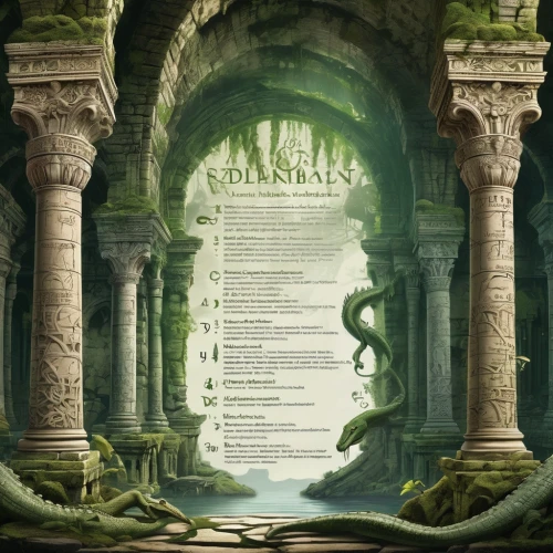 scrolls,pillars,basilisk,flora abstract scrolls,columns,hall of the fallen,horn of amaltheia,three pillars,rod of asclepius,the ruins of the,codex,heroic fantasy,pillar,scroll wallpaper,scroll border,the ancient world,sci fiction illustration,background image,lists,game illustration,Unique,Design,Infographics
