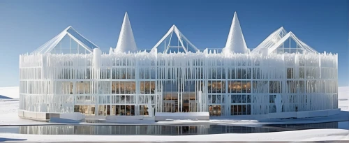 ice hotel,snowhotel,ice castle,snow house,cube stilt houses,cubic house,snow roof,hahnenfu greenhouse,winter house,säntis,glass facade,solar cell base,ski facility,cube house,snow shelter,mirror house,glass building,eco hotel,olympia ski stadium,timber house,Photography,General,Realistic