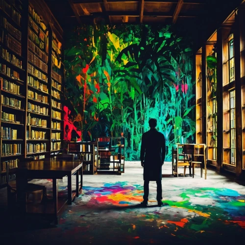 reading room,library,study room,colorful tree of life,old library,university library,boston public library,book wall,art gallery,art silhouette,librarian,athens art school,library book,color wall,psychedelic art,bookshelves,colorful life,light of art,glass painting,garden of eden,Art,Artistic Painting,Artistic Painting 42