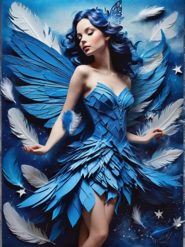 blue enchantress,blue butterfly,blue butterfly background,faerie,faery,blue butterflies,fairy queen,bluejay,blue birds and blossom,blue bird,mazarine blue butterfly,fairy peacock,blue peacock,wing blue white,fairy,holly blue,blue passion flower butterflies,blue petals,wing blue color,flutter,Photography,General,Fantasy