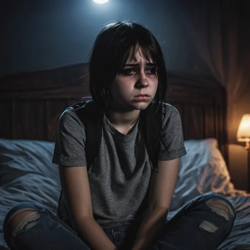 worried girl,depressed woman,stop teenager suicide,emo,child crying,stop youth suicide,stop children suicide,girl in bed,the girl's face,the girl in nightie,scared woman,girl with cereal bowl,teen,anxiety disorder,trauma,penumbra,lis,lori,unhappy child,scene lighting,Photography,General,Realistic