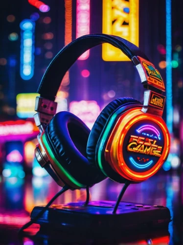 colored lights,headsets,music background,neon,headset profile,techno color,neon colors,neon lights,colorful light,intense colours,sundown audio,colorful background,multicolour,headset,neon ghosts,4k wallpaper,headphone,neon light,retro music,colorful,Unique,Pixel,Pixel 04